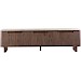 Tv-meubel Tondato 210 cm bruin acaciahout