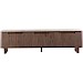 Tv-meubel Tondato 210 cm bruin acaciahout