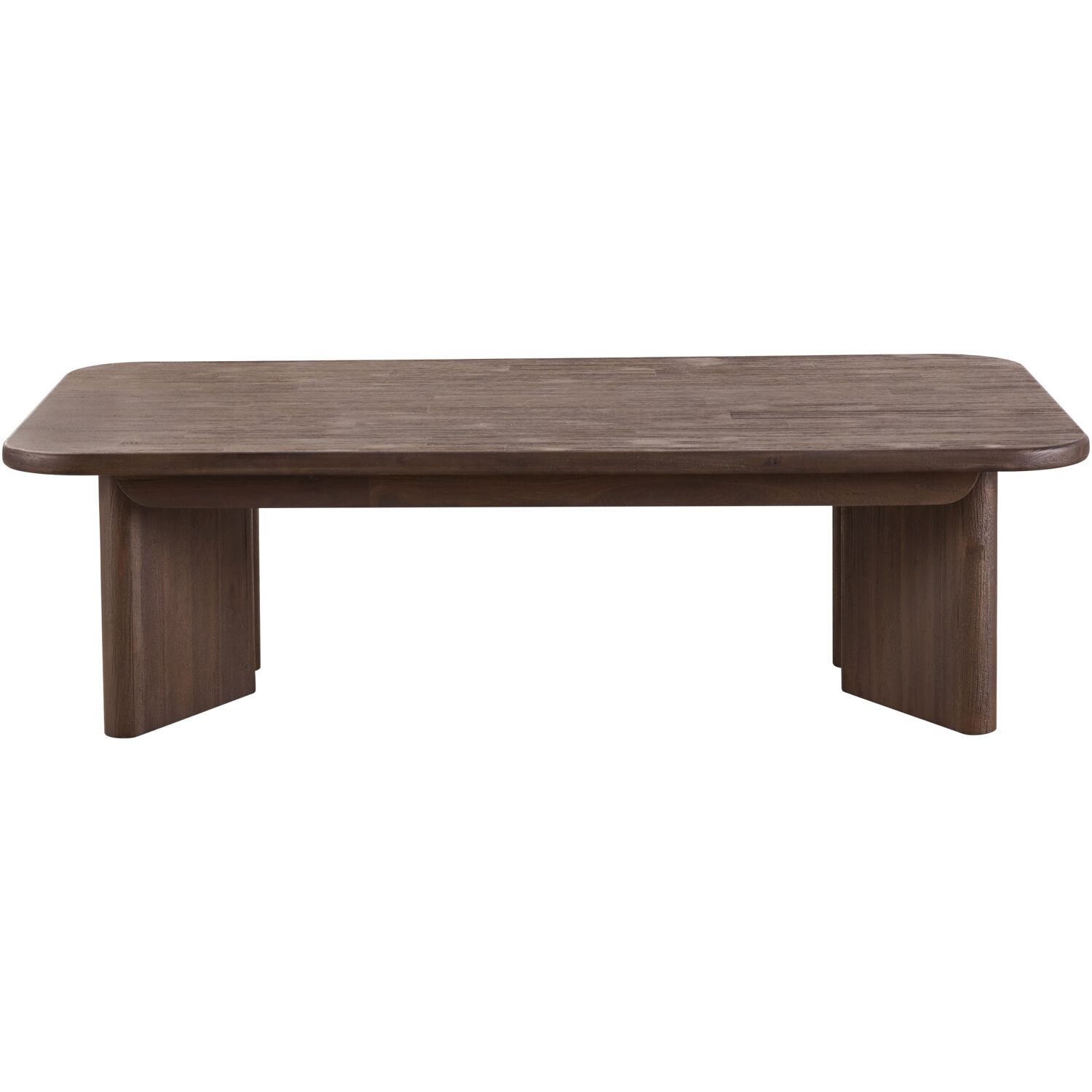 Salontafel Tondato acaciahout 140x80 cm organisch