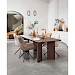 Eettafel Tondato acaciahout 190x100 cm organisch