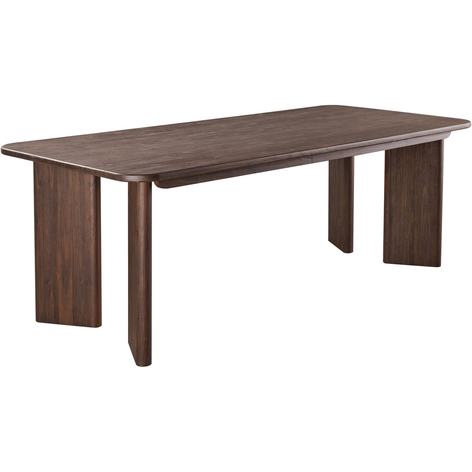 Eettafel Tondato acaciahout 220x100 cm organisch