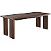 Eettafel Tondato acaciahout 220x100 cm organisch