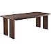 Eettafel Tondato acaciahout 220x100 cm organisch