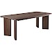 Eettafel Tondato acaciahout 250x100 cm organisch