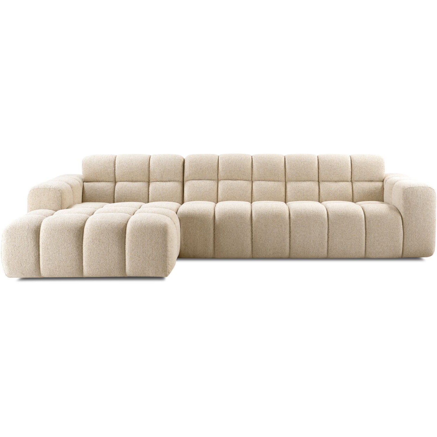 Hoekbank links Tirato beige premium comfort