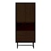 Opbergkast Belvio 85 cm dark oak