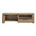 Tv-meubel Valvola (190 cm) acaciahout smoked brown