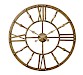 Metalen klok NIMAR Ø80cm brass