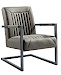 Fauteuil PARANTINO stof taupe