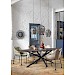 Eetkamerstoel Lucide microvezel beige