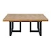 Salontafel Vinito (B95xL95) eiken fineer naturel
