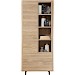 Opbergkast Lirona old oak 1 deur, 2 lades, 4 open vakken