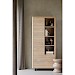 Opbergkast Lirona old oak 1 deur, 2 lades, 4 open vakken