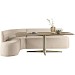 Eettafel Tento Deens ovaal bruin eiken 220x100cm