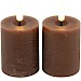 Stompkaars Benevento 9 cm hoog bruin
