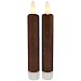 Dinerkaars Benevento 12,5 cm hoog bruin