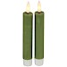 Dinerkaars Benevento 12,5 cm hoog lichtgroen