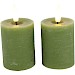 Stompkaars Benevento 9 cm hoog groen
