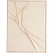 Wandpaneel Meschio 80x60 cm rechthoekig crème