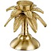 Theelichthouder Liscia 13 cm hoog goud
