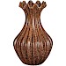 Vaas Liscia 43,5 cm hoog bruin