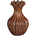 Vaas Liscia 28 cm hoog bruin