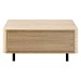 Salontafel Lirona old oak 82 cm vierkant