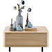 Salontafel Lirona old oak 82 cm vierkant