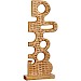 Decoratiebeeld Liscia 52 cm hoog lichtbruin