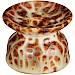 Kandelaar Liscia 6 cm hoog bruin