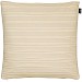 Sierkussen Liscia 45x45 cm beige met ribstructuur