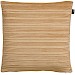 Sierkussen Liscia 45x45 cm lichtbruin met ribstructuur