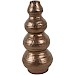 Vaas Secchia 27 cm hoog bruin