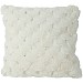Sierkussen Secchia 45x45 cm wit