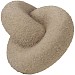 Decoratiebeeld Secchia 16,5 cm breed taupe