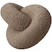 Decoratiebeeld Secchia 20 cm breed taupe