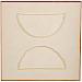Wanpaneel Liscia 60x60 cm beige