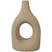 Vaas Secchia 34 cm hoog taupe