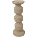 Kandelaar Secchia 32,5 cm hoog taupe