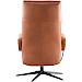 Relaxfauteuil Helara M leer cognac