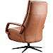Relaxfauteuil Helara M leer cognac