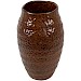 Vaas Secchia 45 cm hoog bruin
