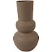 Vaas Secchia 30,5 cm hoog bruin