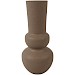 Vaas Secchia 35,5 cm hoog bruin