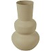 Vaas Secchia 20,5 cm hoog crème
