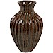 Vaas Secchia 34 cm hoog bruin