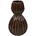 Vaas Secchia 36 cm hoog bruin