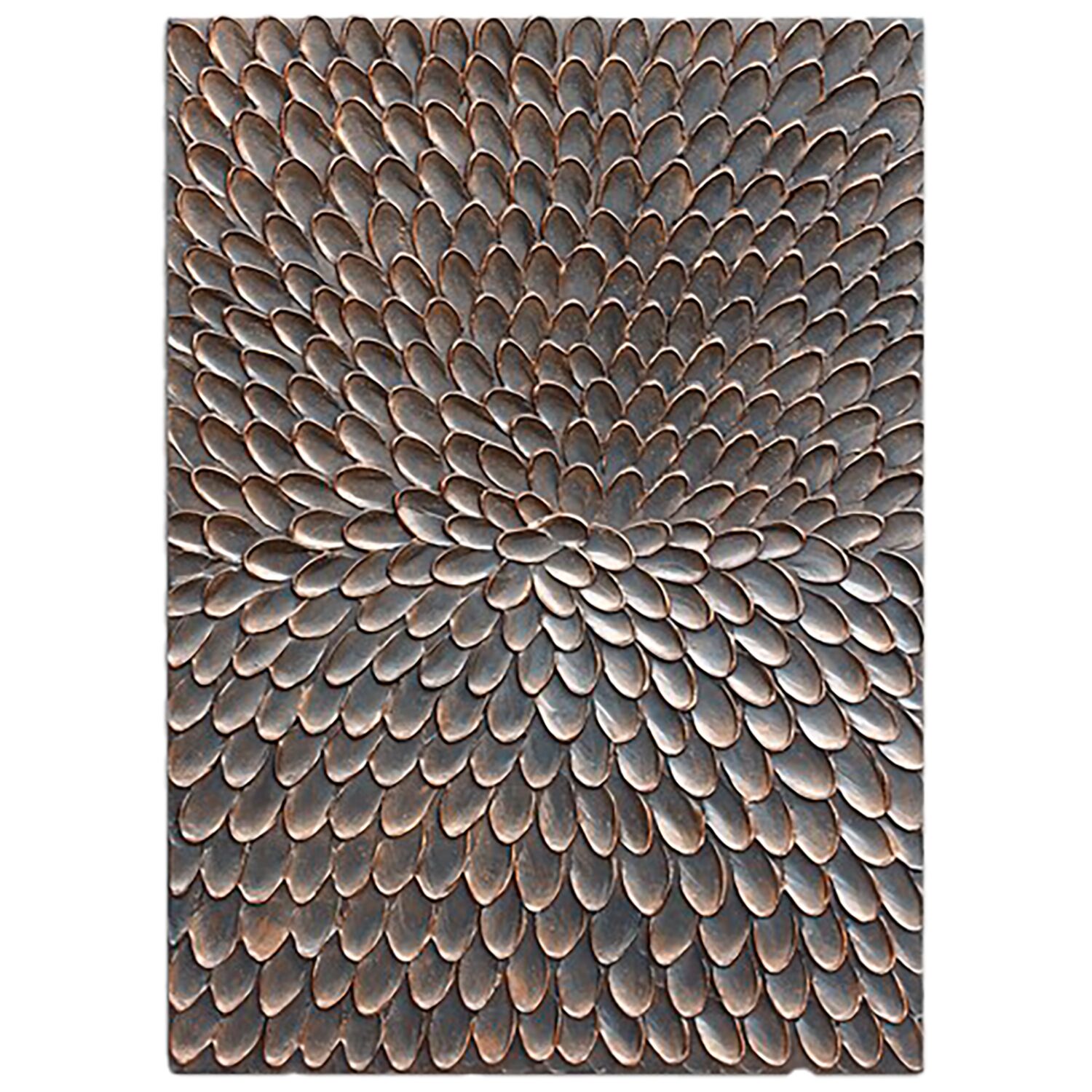 Wandornament Pictura 60x80 cm rechthoekig bruin