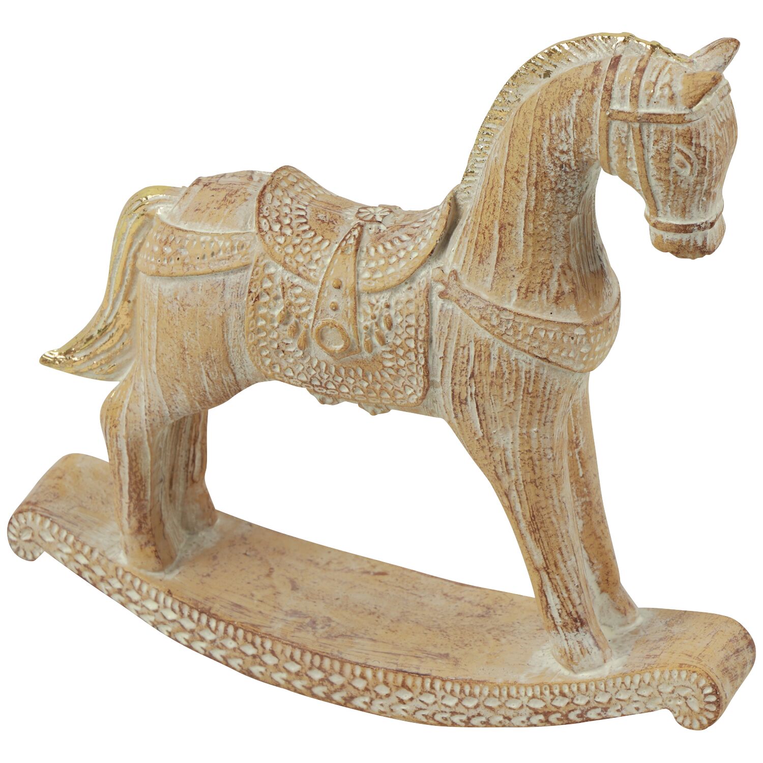 Decoratiebeeld Secchia hobbelpaard 16 cm hoog