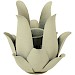 Windlicht Secchia 15 cm hoog wit